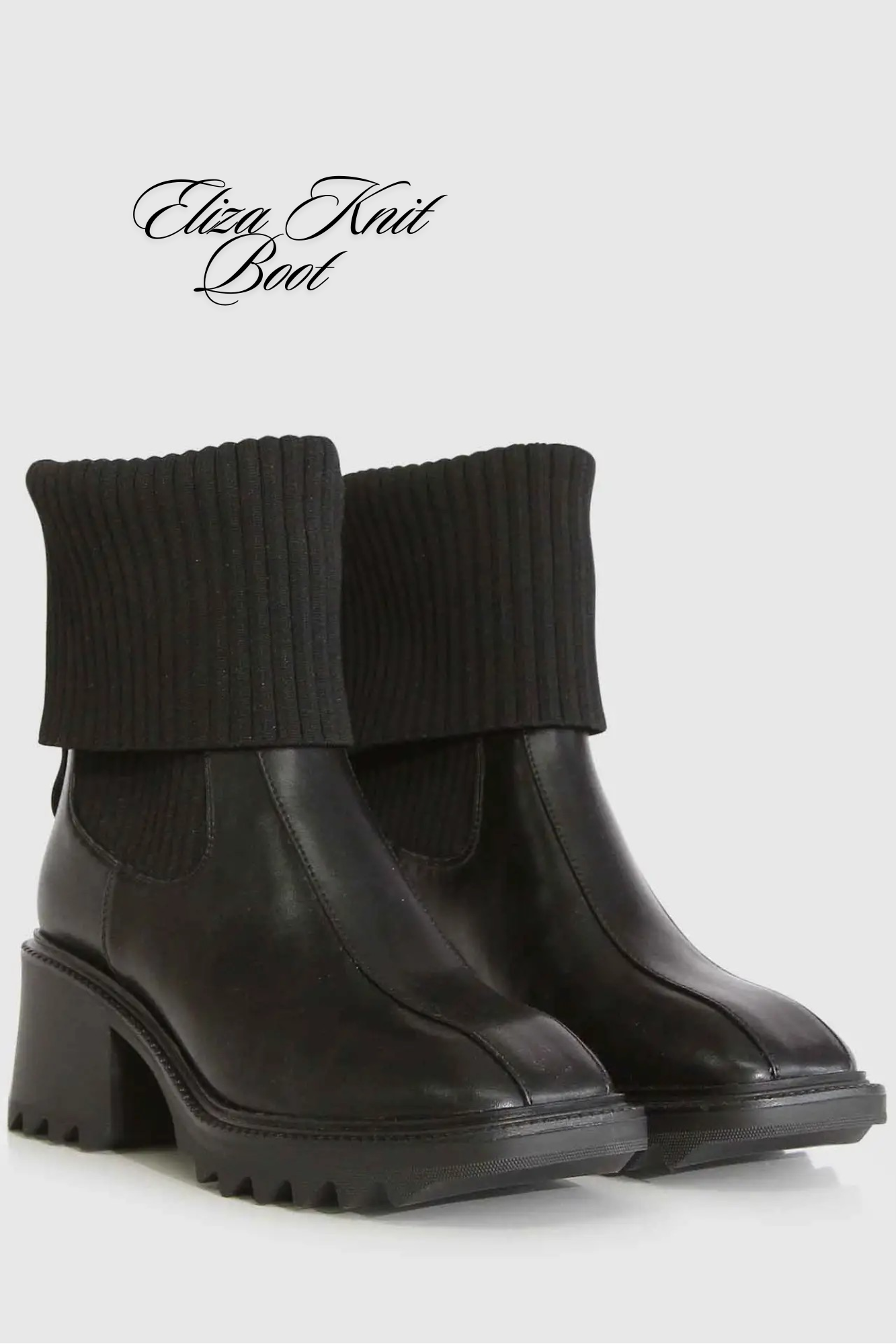 'Eliza' Knit Boots