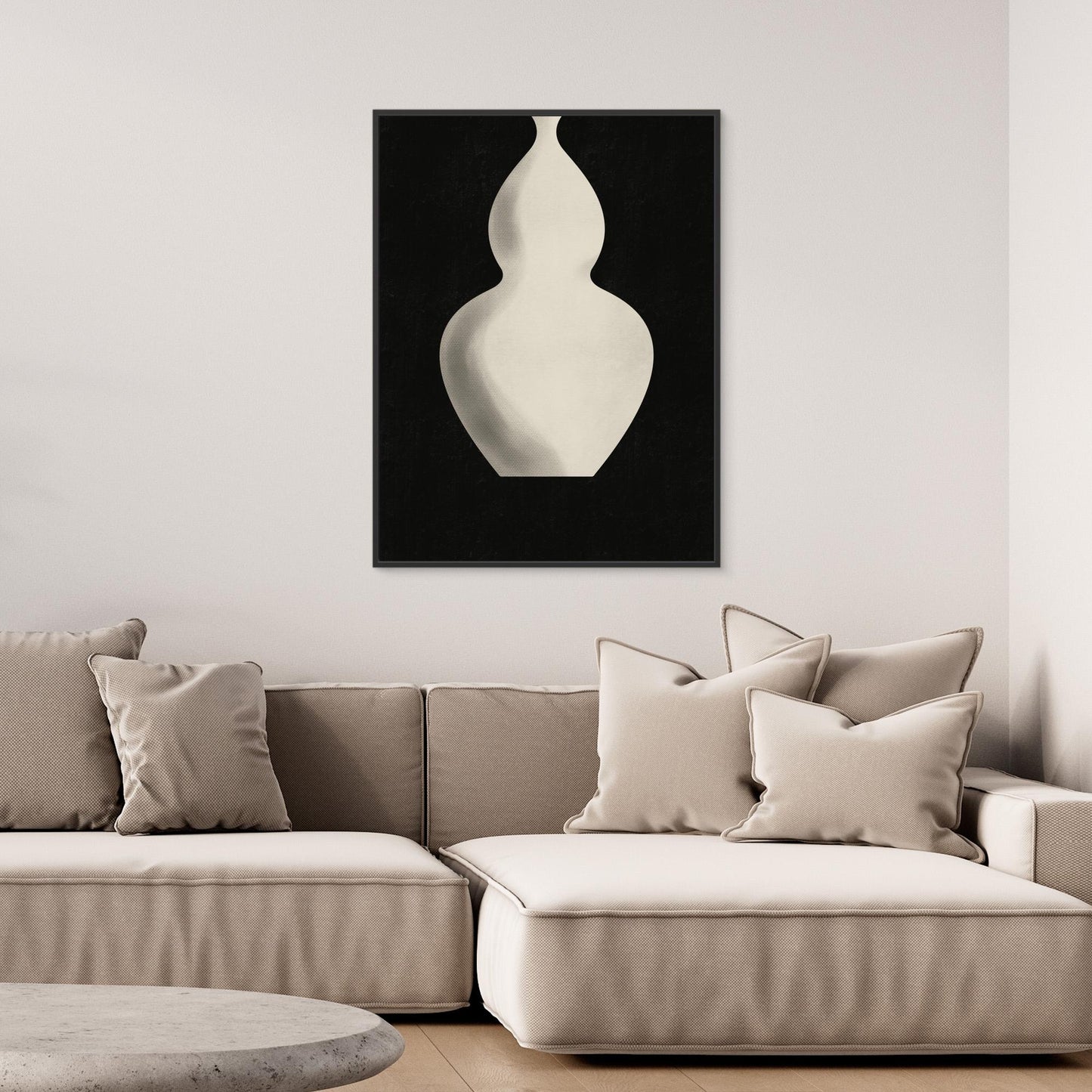 White Vase by Little Dean