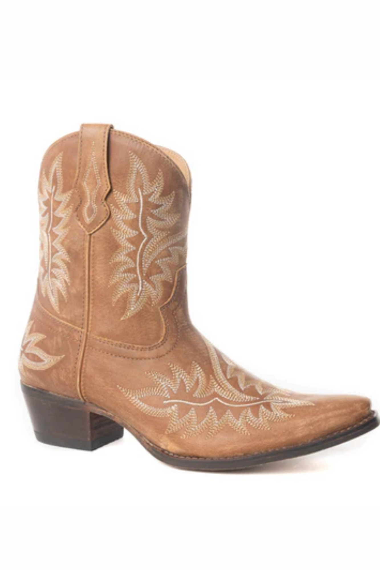 'Goldie' Western Leather Boots