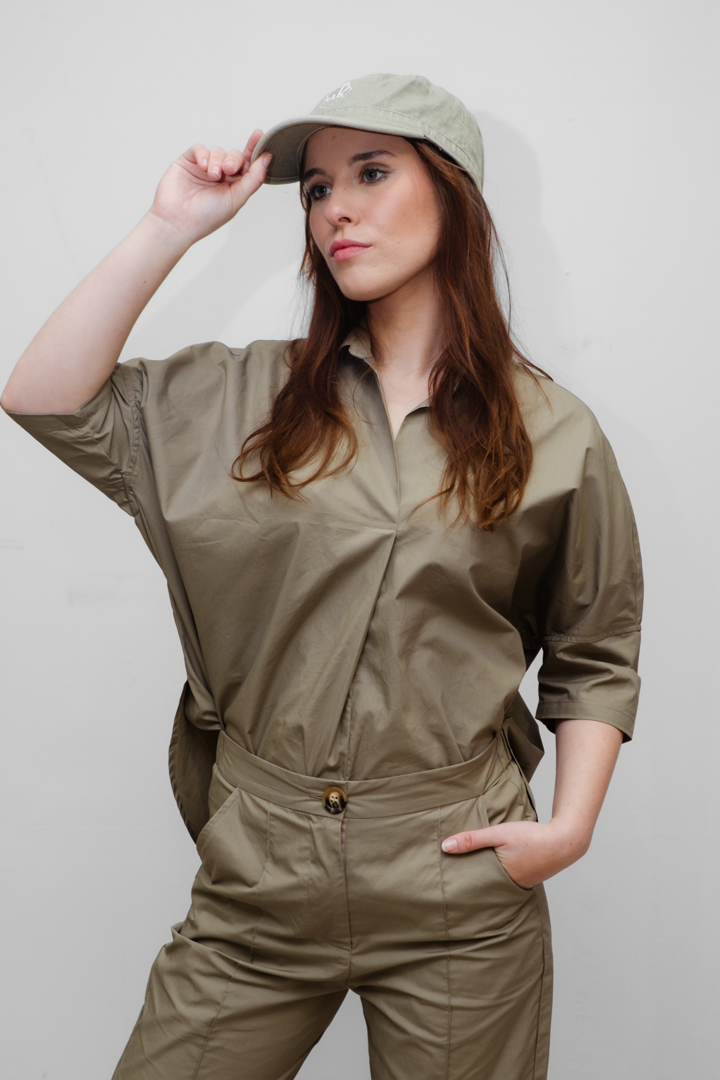 'Jemima' Cotton Set - Modern Boho Military