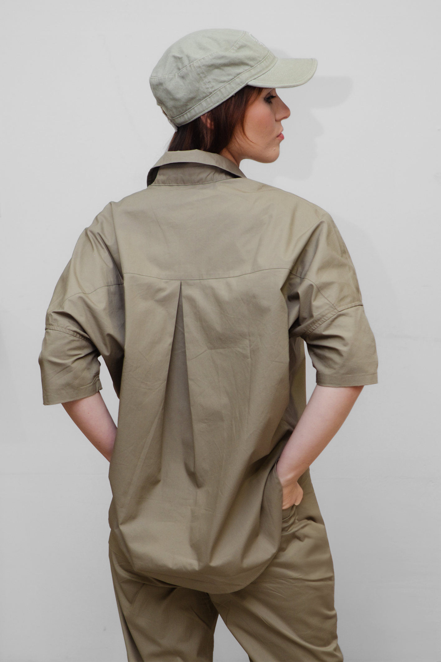 'Jemima' Cotton Set - Modern Boho Military