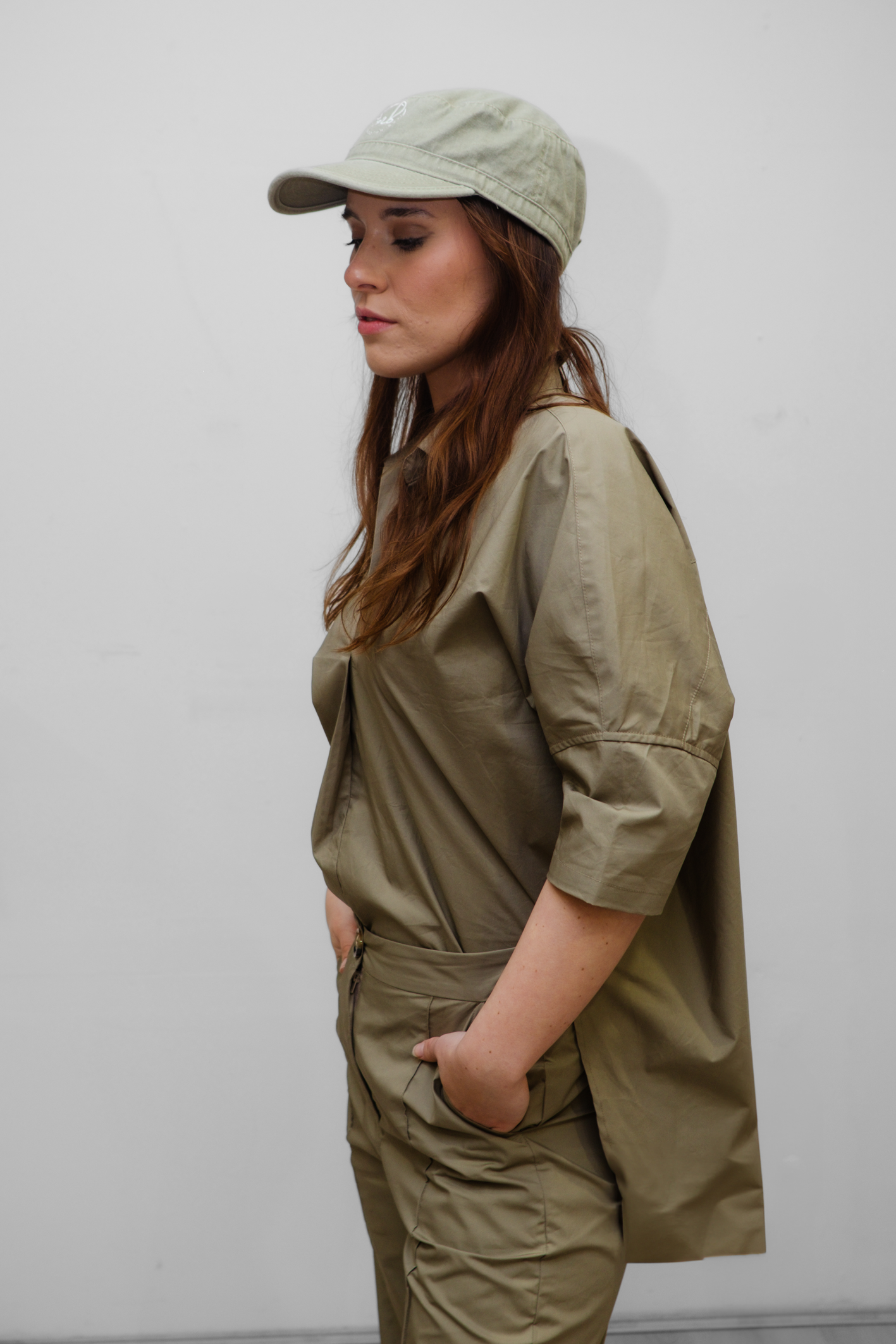 'Jemima' Cotton Set - Modern Boho Military