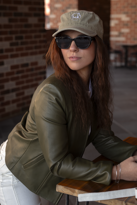 'TMB' Military Cap - Khaki