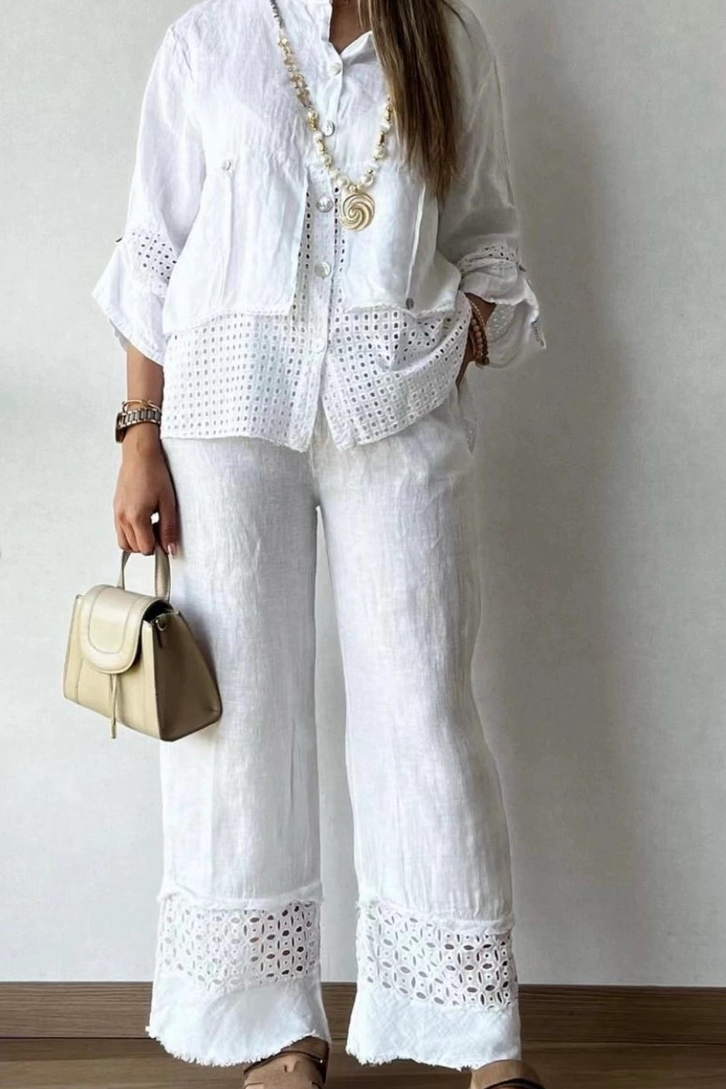 'Mondo' Ladies Linen Shirt