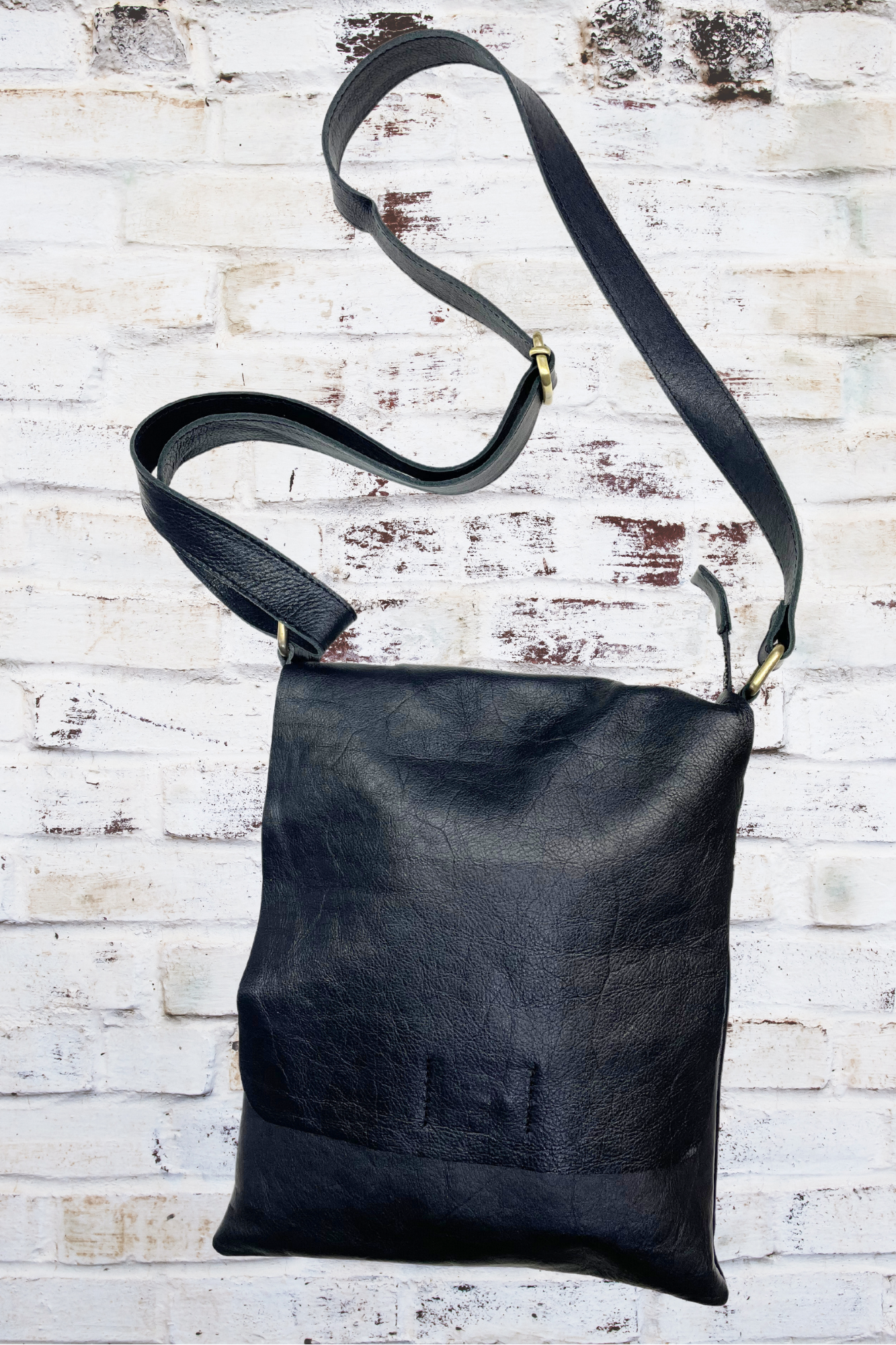 'Ryder' Leather Satchel