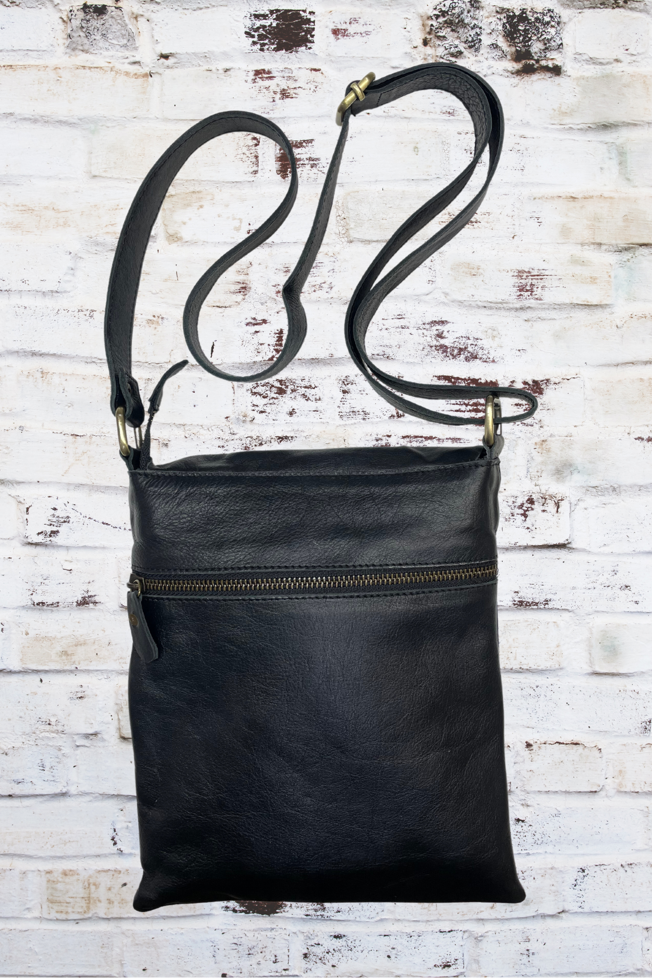'Ryder' Leather Satchel