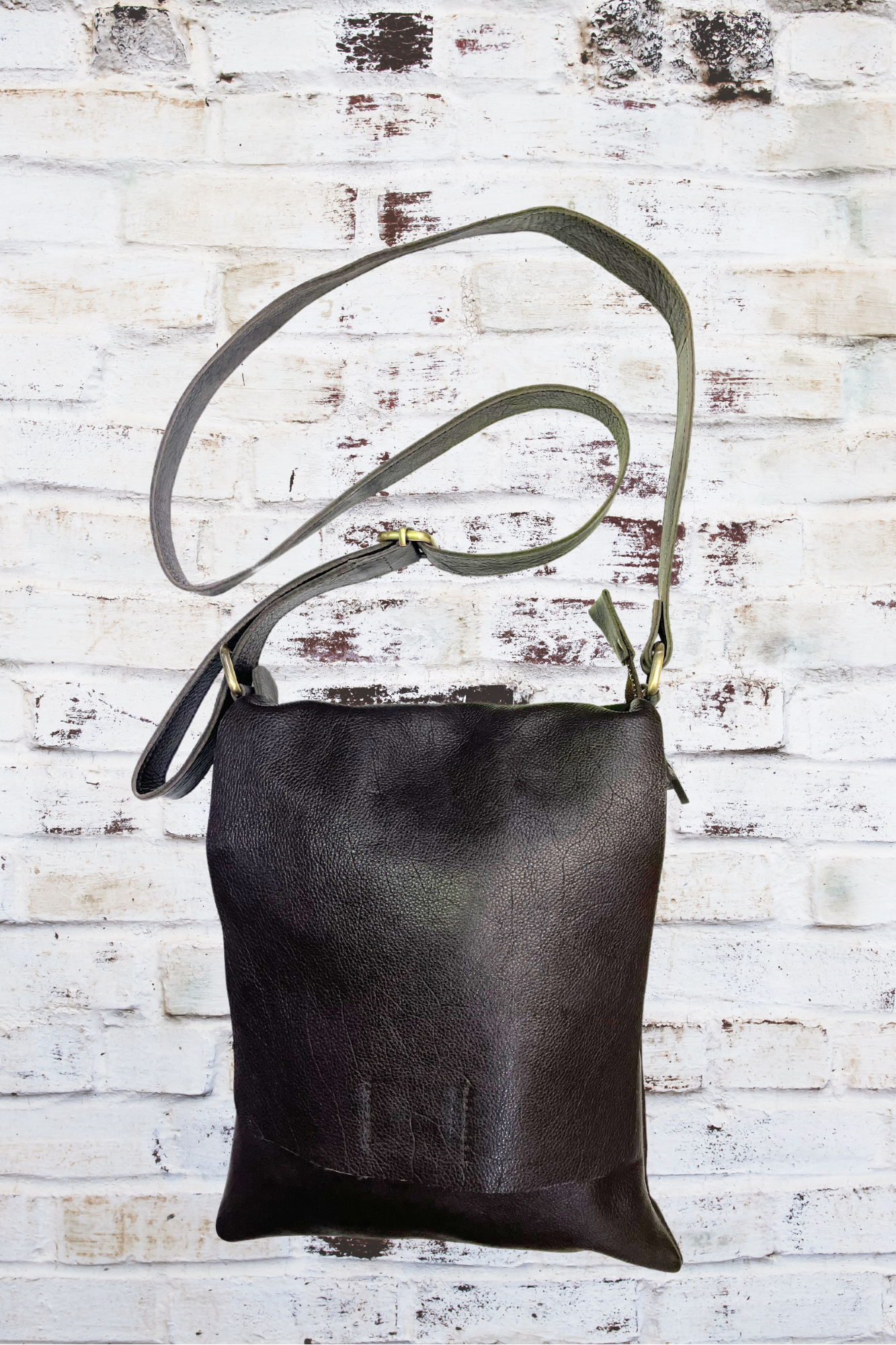 'Ryder' Leather Satchel