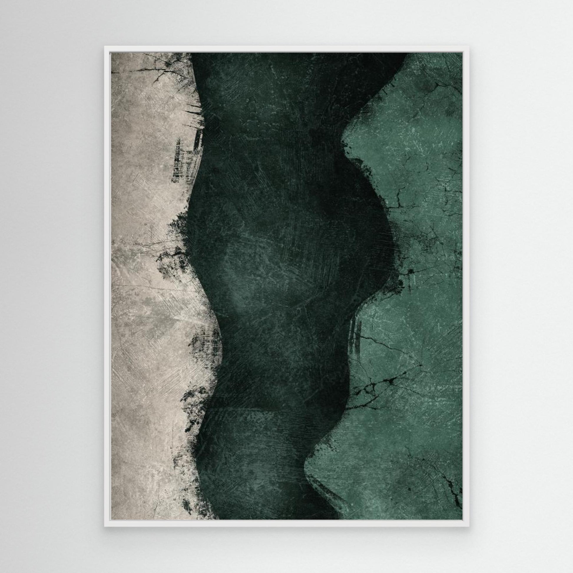 Midnight Emerald No4 by Ema Paraschiv