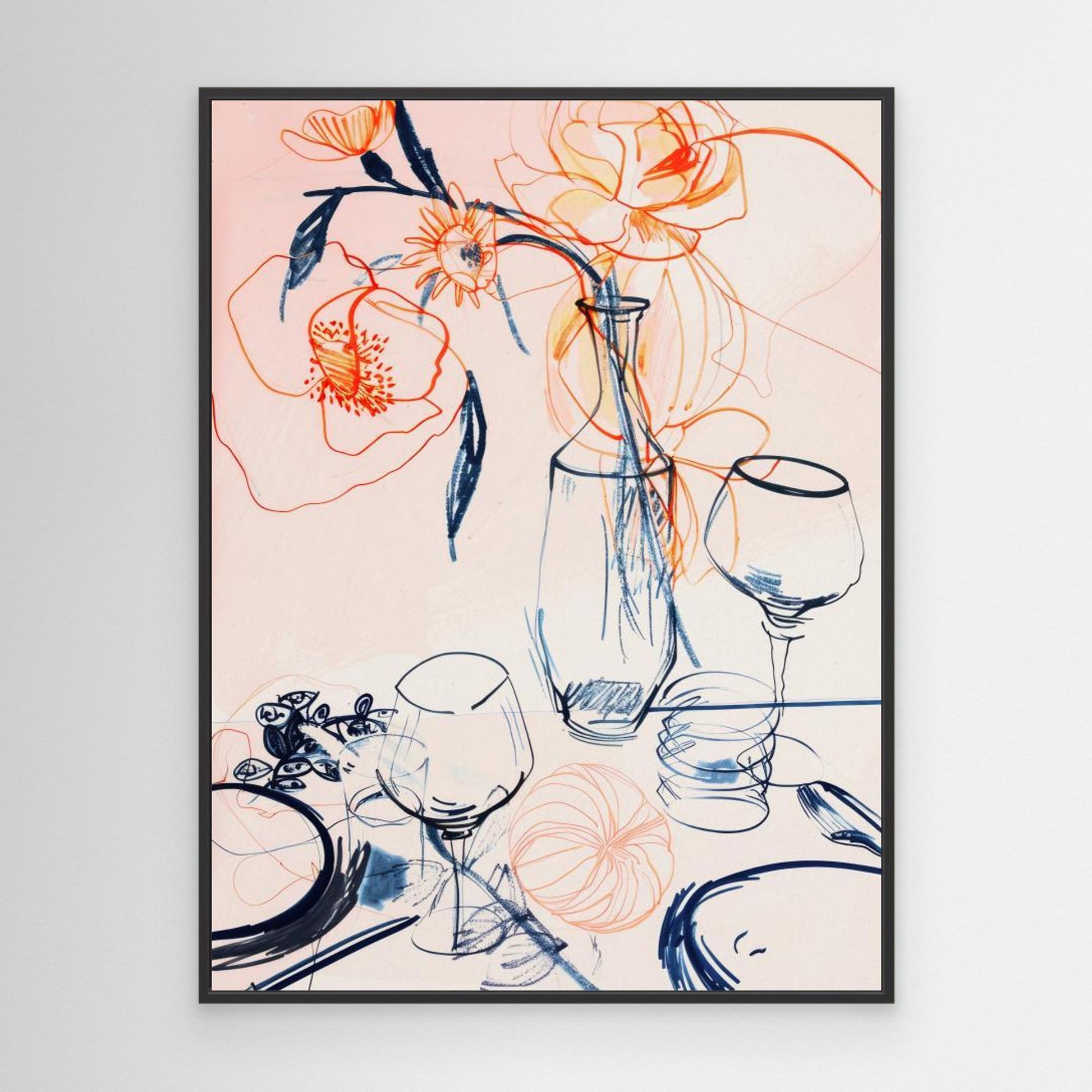 Table still life no 1 by Treechild