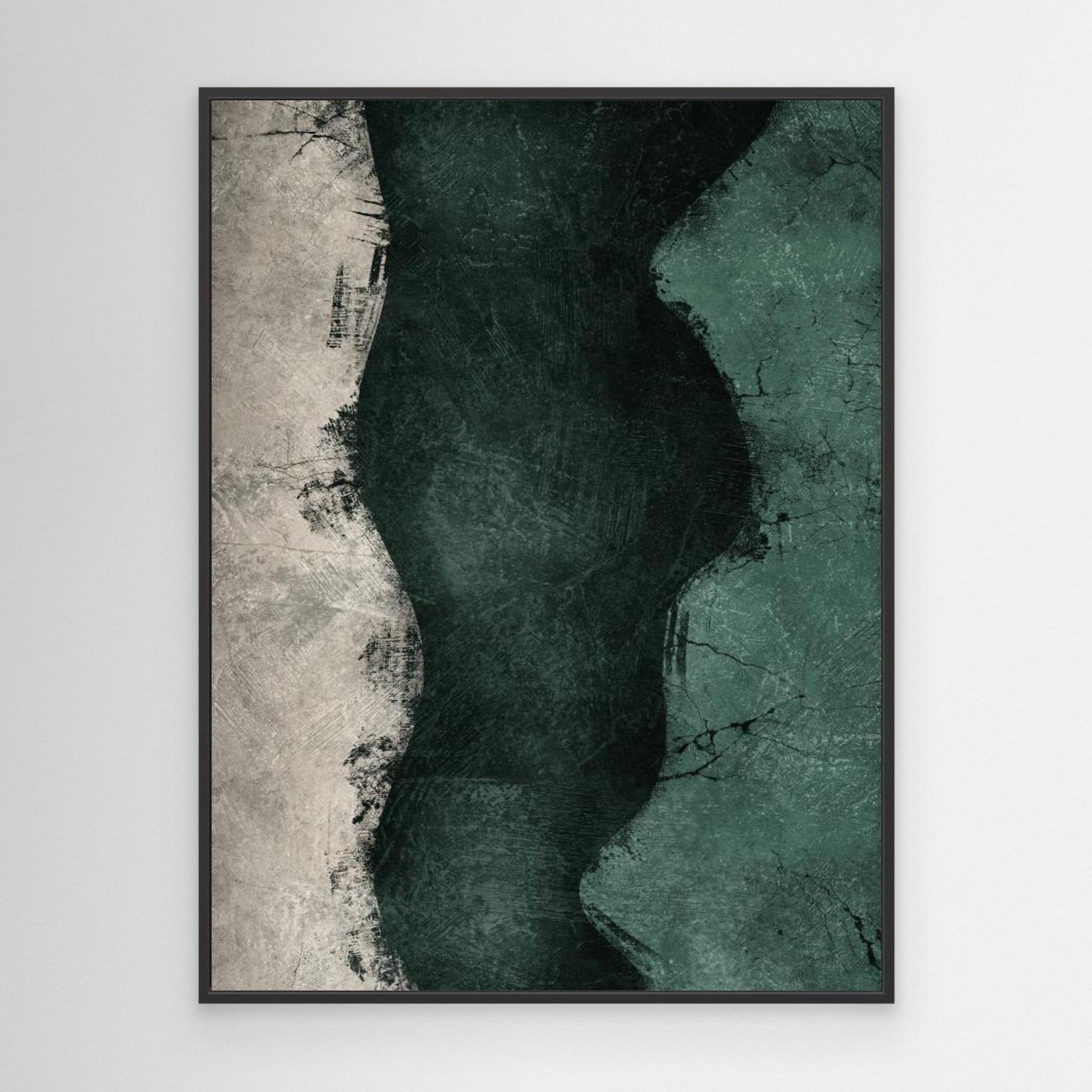 Midnight Emerald No4 by Ema Paraschiv
