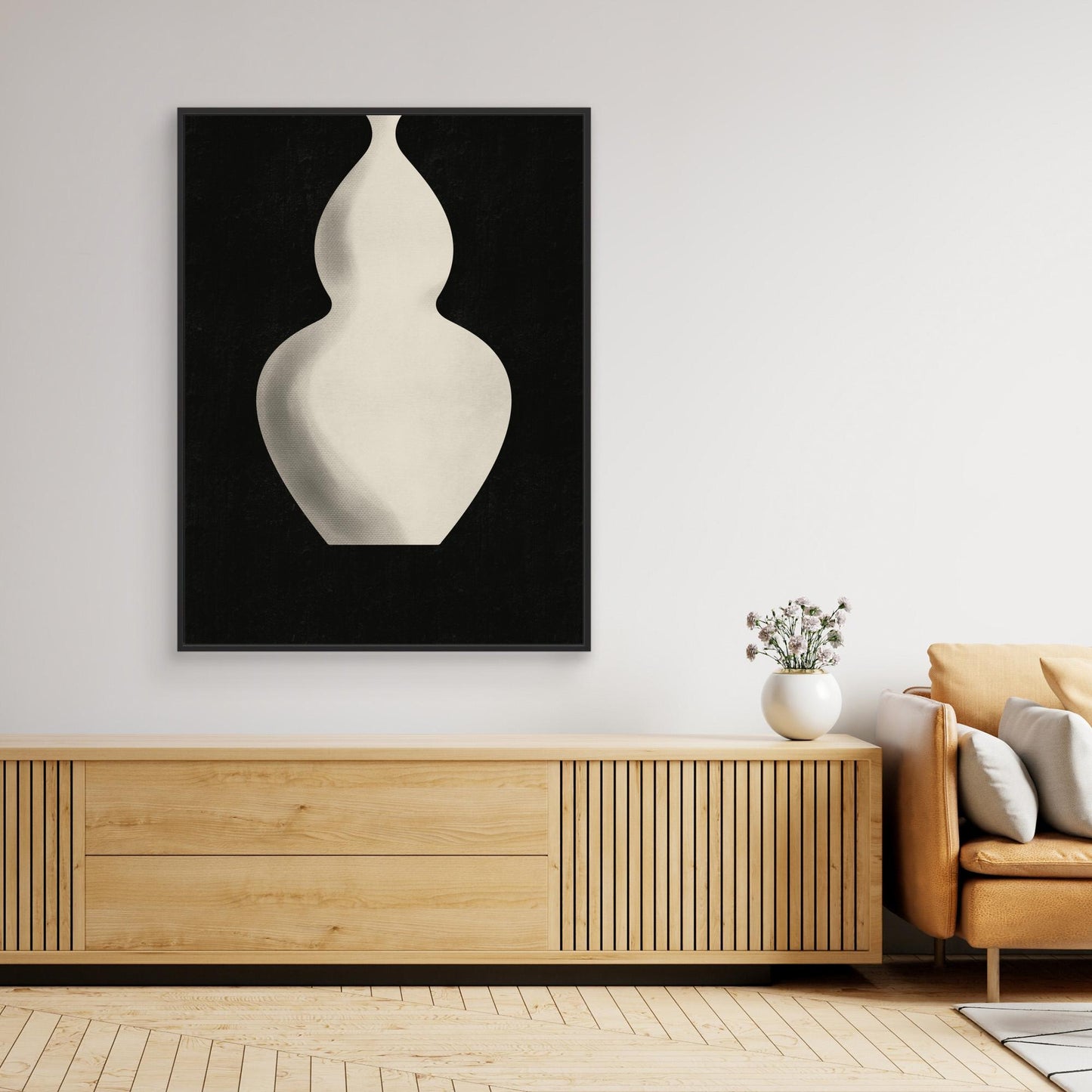White Vase by Little Dean