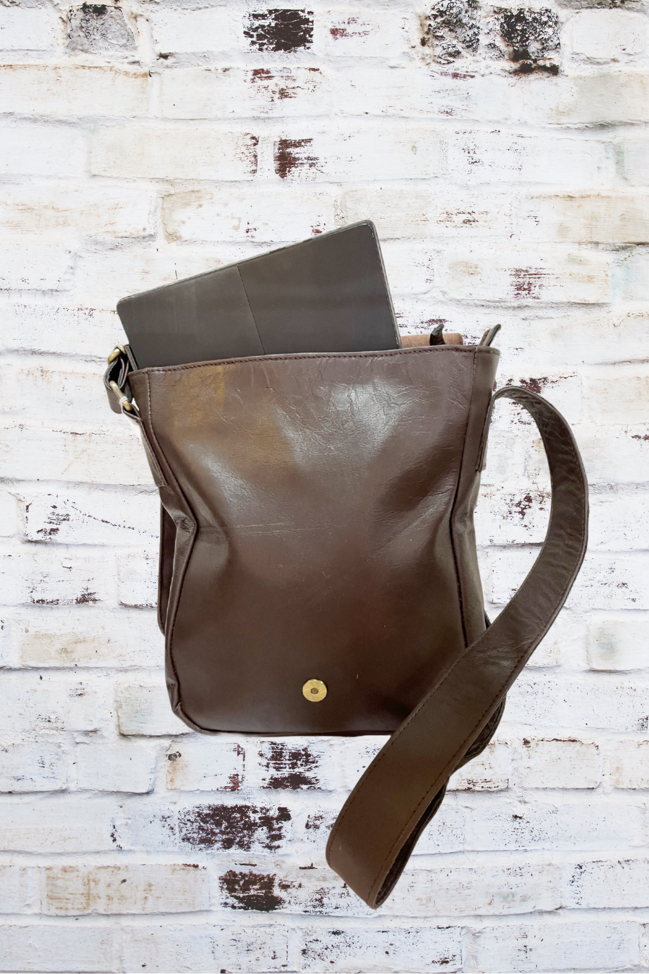 'Apollo' Leather Satchel