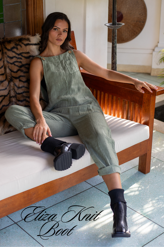 'Eliza' Knit Boots