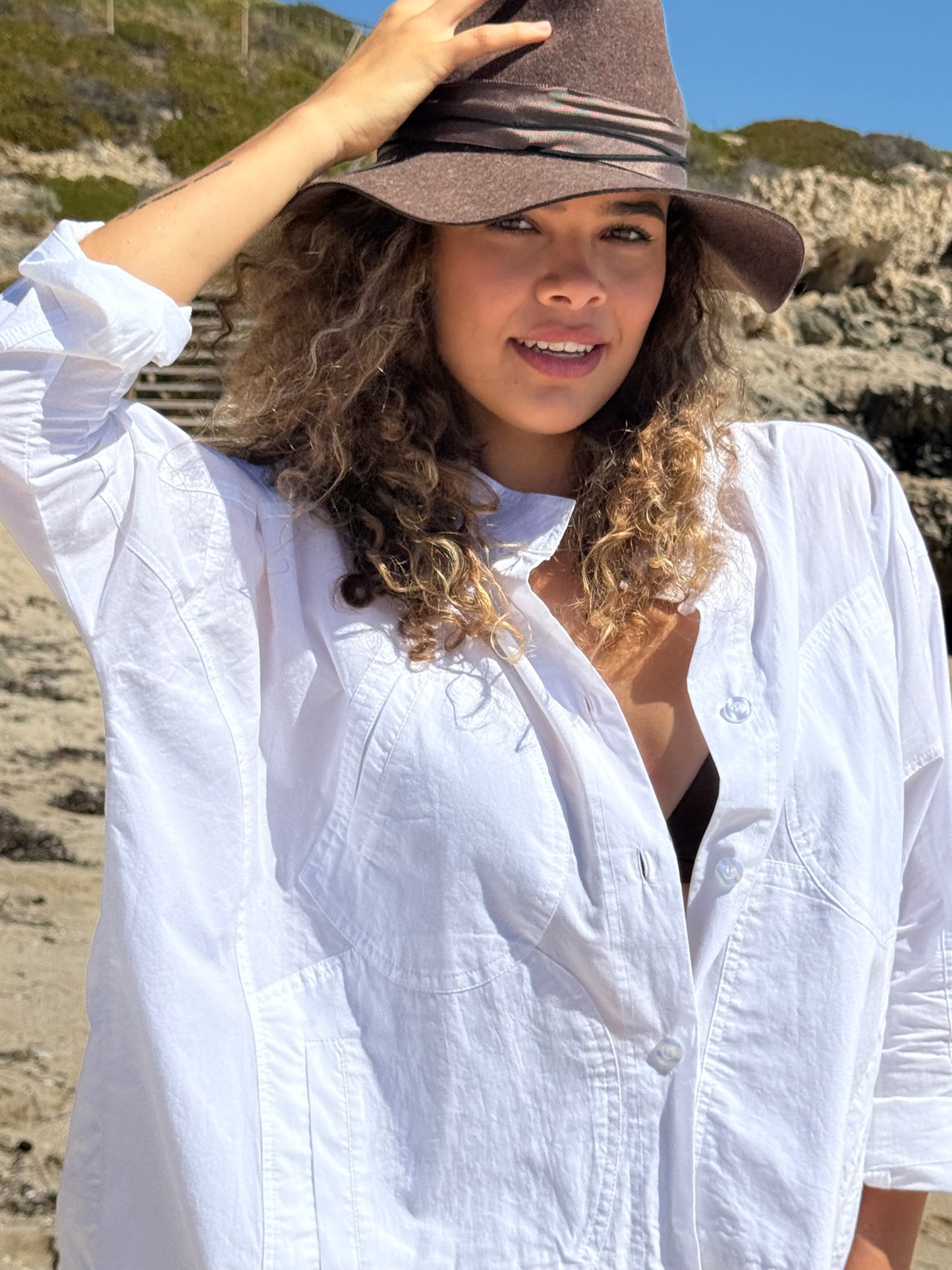 'Charli' Unisex Cotton Shirt