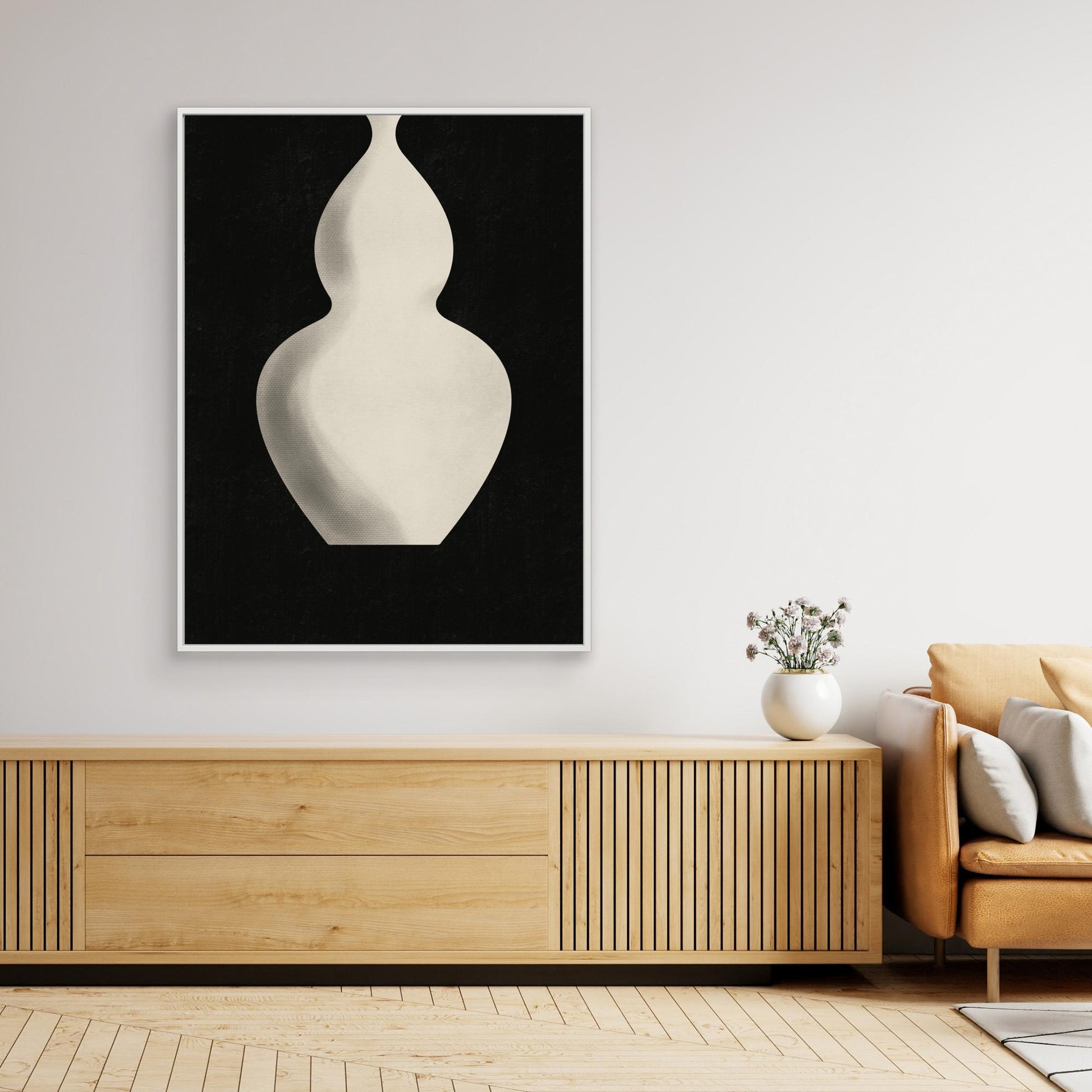 White Vase by Little Dean