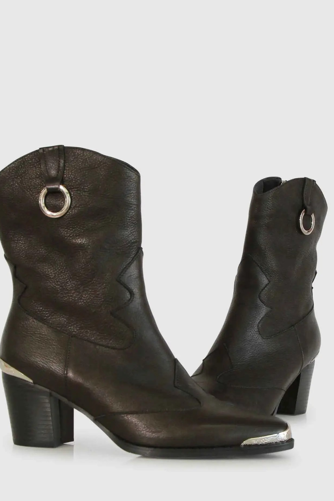 'Cassidy' Western Leather Boots
