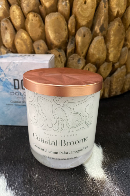'Coastal Broome' Scented Candle