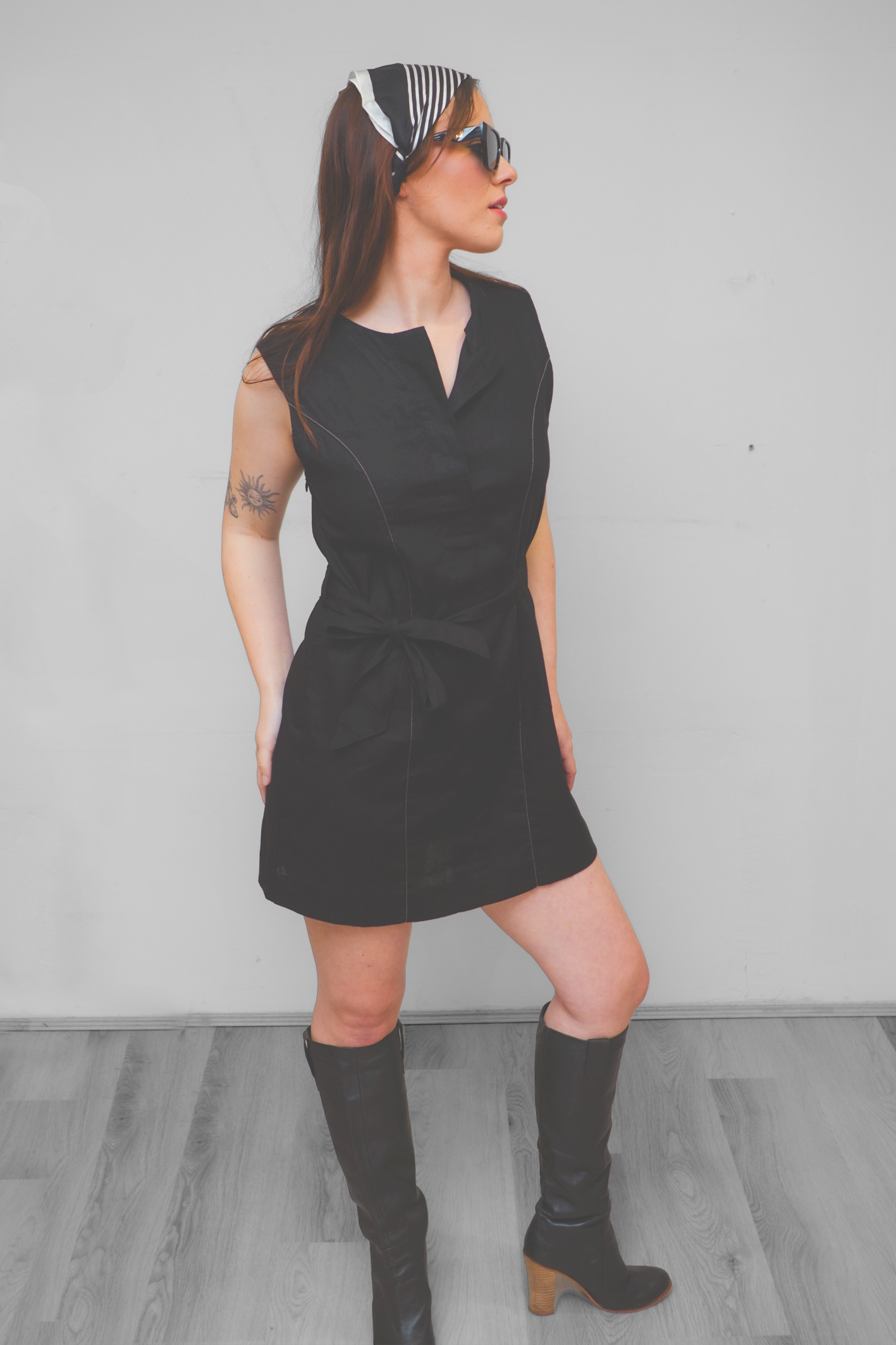 'Shilo LBD' The Little Linen Black Dress